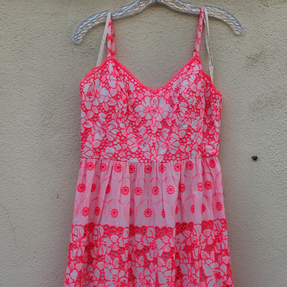 LILLY PULITZER Kyla Maxi Dress Garden Gate Eyelet - Picture 5 of 12